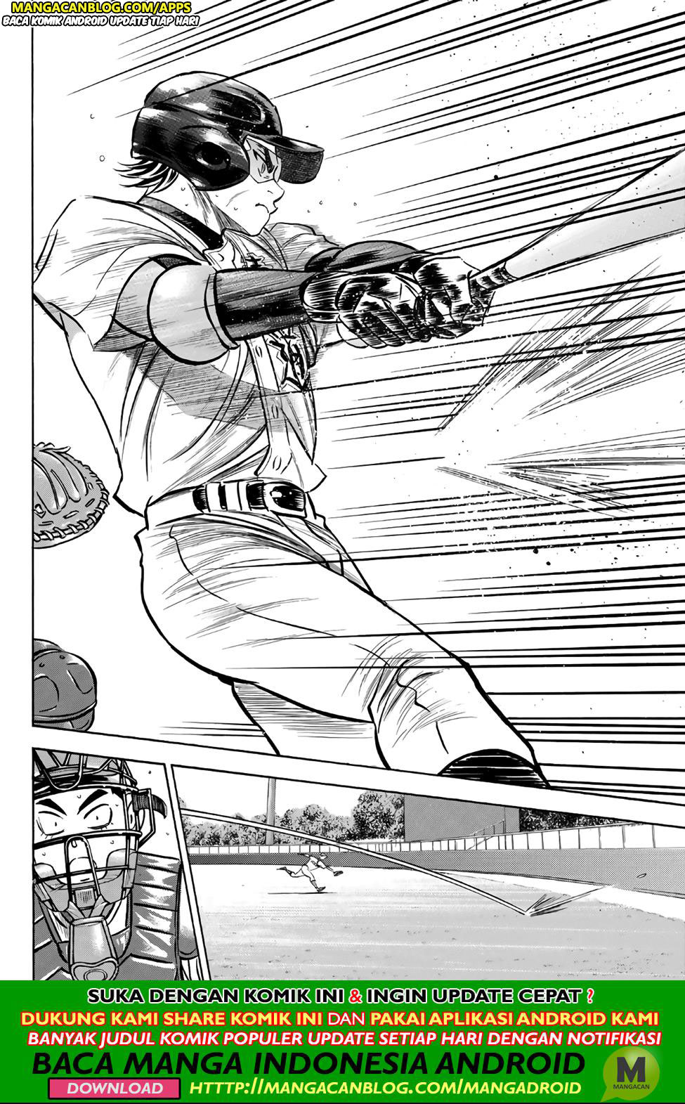 Diamond no Ace Act 2 Bab 194 halaman 4