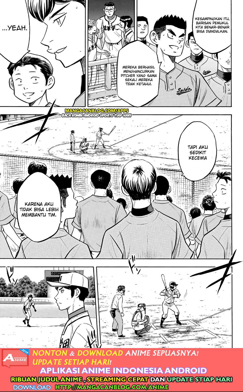 Diamond no Ace Act 2 Bab 194 halaman 7