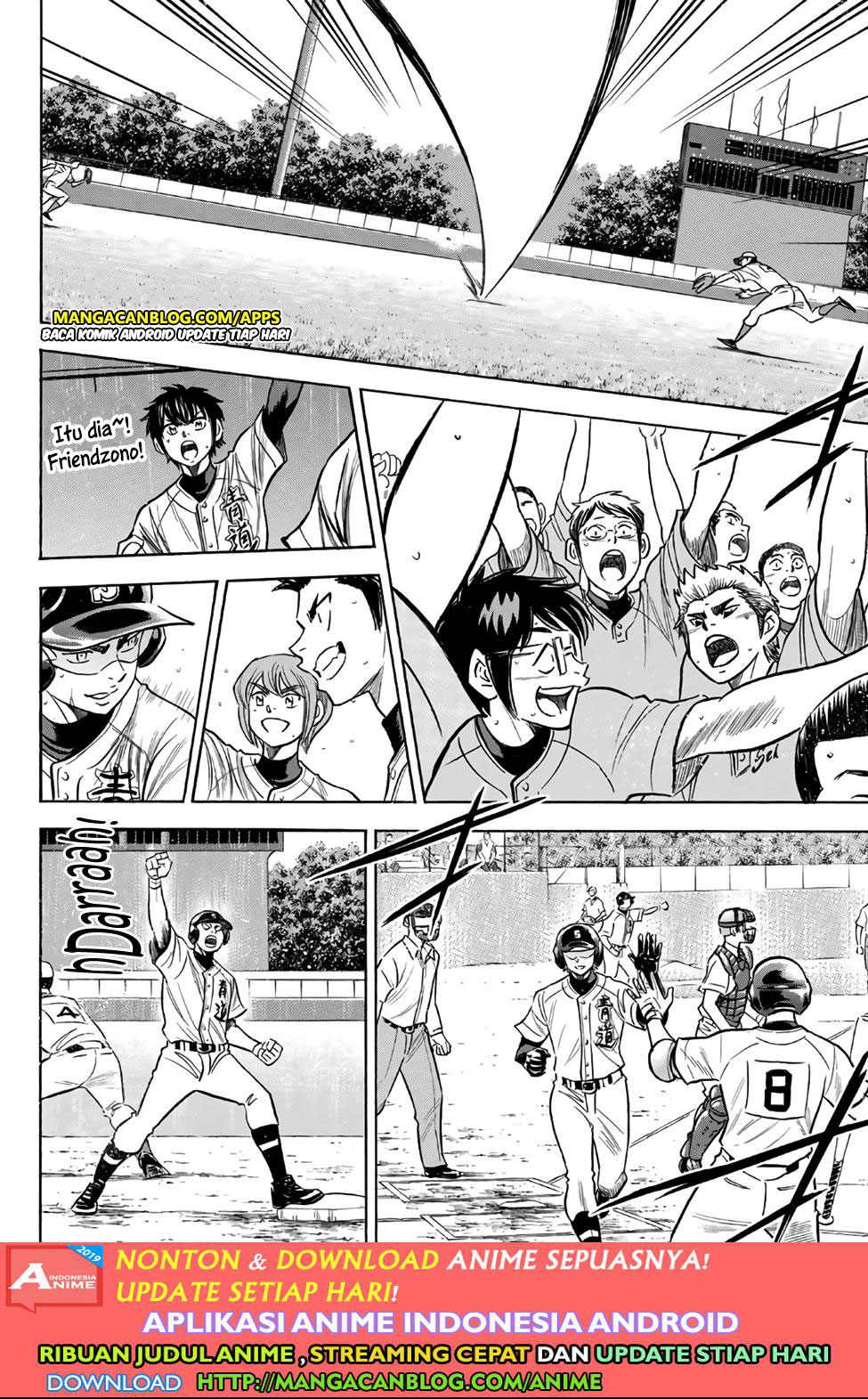 Diamond no Ace Act 2 Bab 194 halaman 10