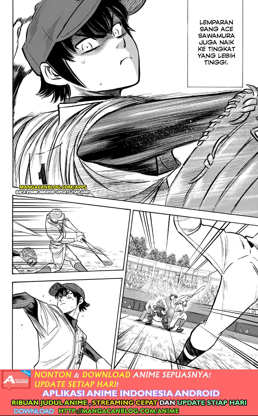 Diamond no Ace Act 2 Bab 194 halaman 12
