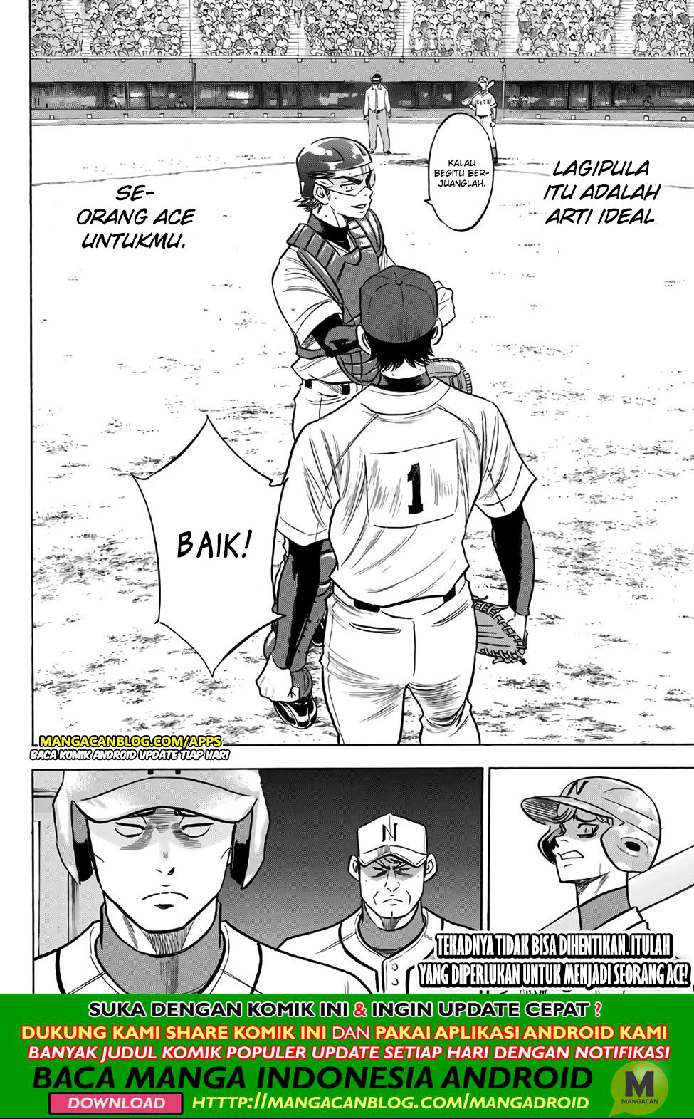 Diamond no Ace Act 2 Bab 194 halaman 20