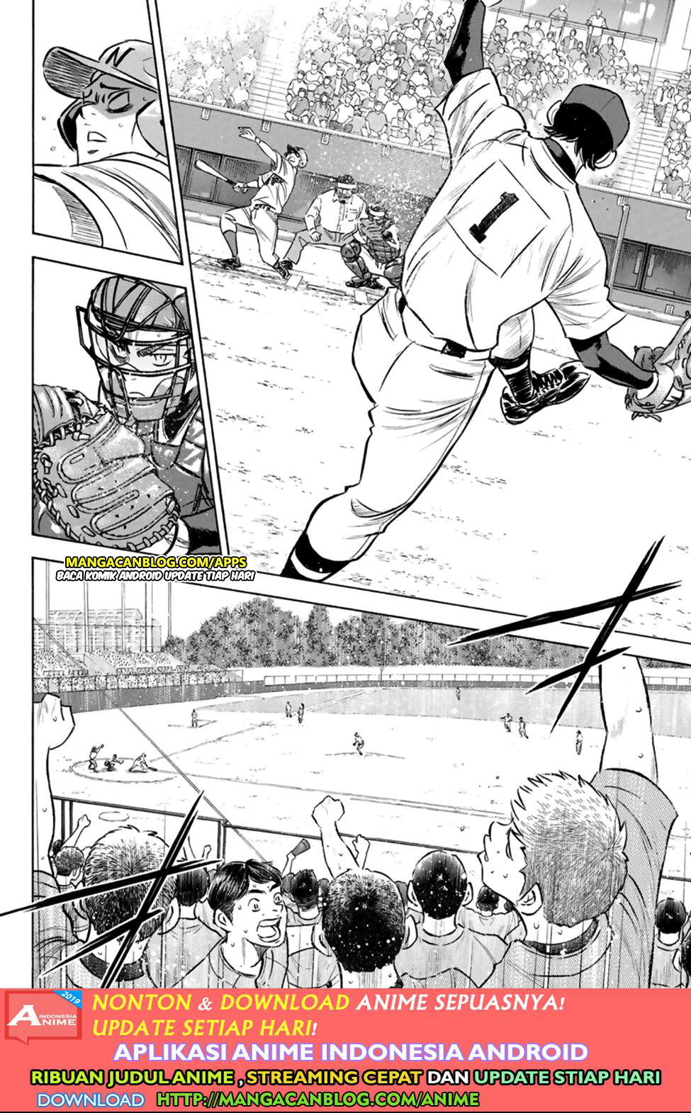 Diamond no Ace Act 2 Bab 196 halaman 5