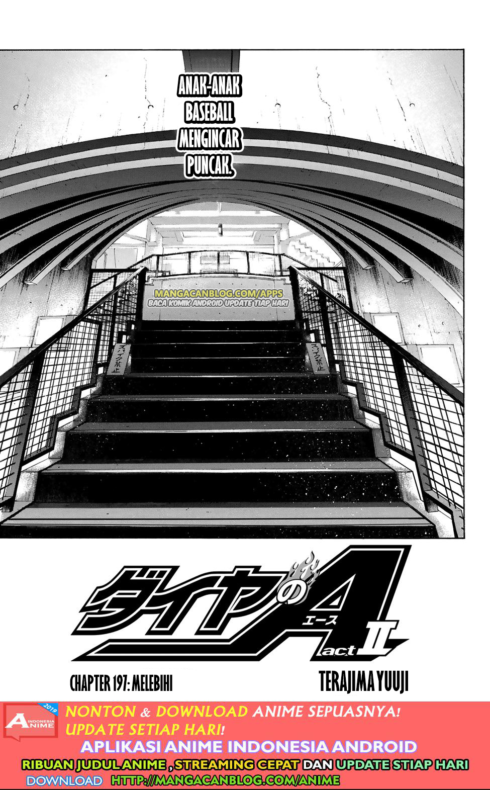 Diamond no Ace Act 2 chapter 197 halaman 1