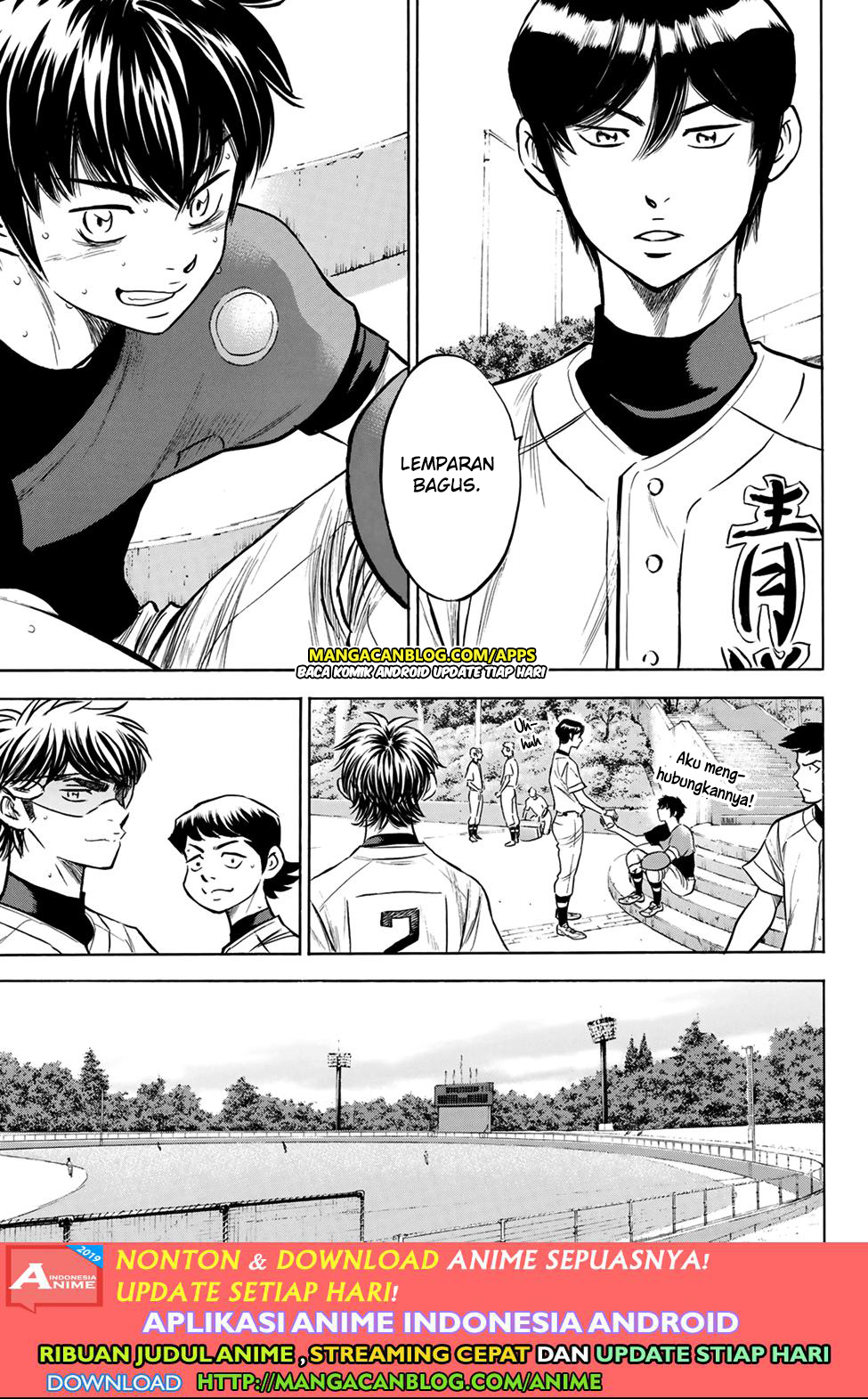 Diamond no Ace Act 2 chapter 197 halaman 15