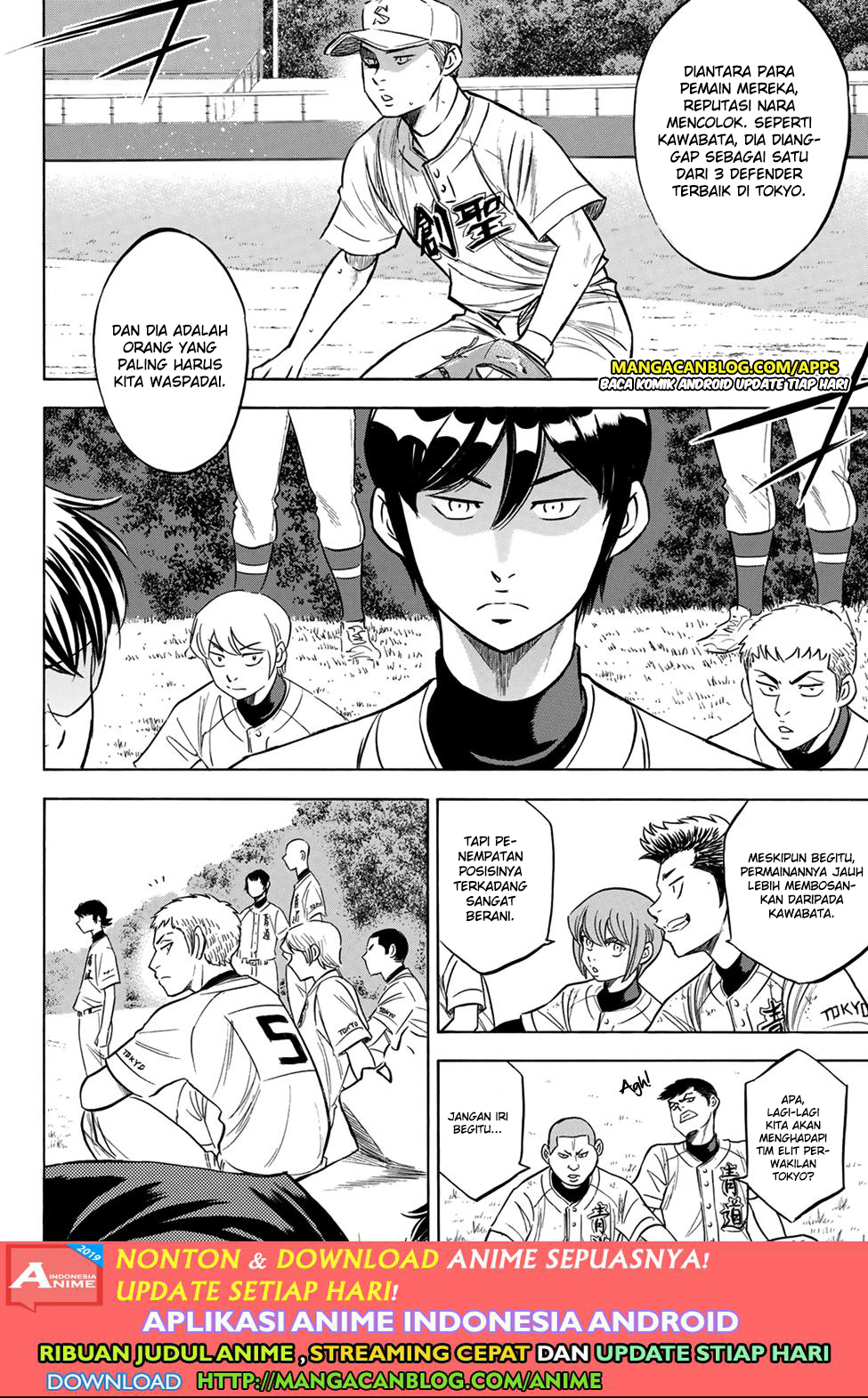 Diamond no Ace Act 2 chapter 197 halaman 18