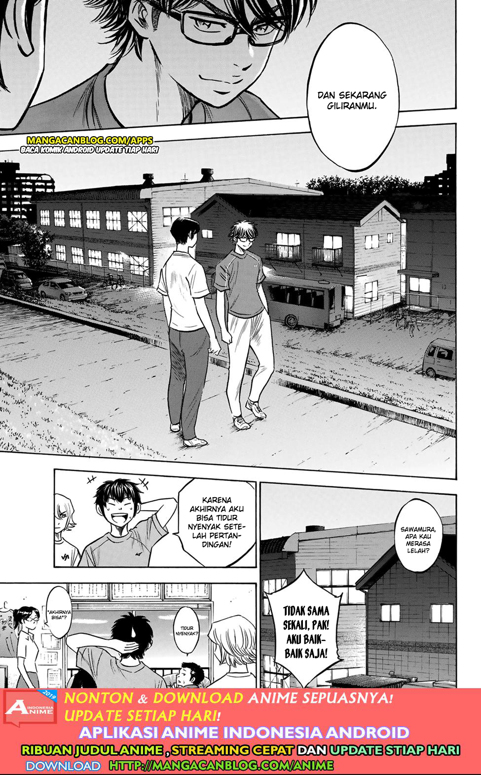 Diamond no Ace Act 2 chapter 198 halaman 17