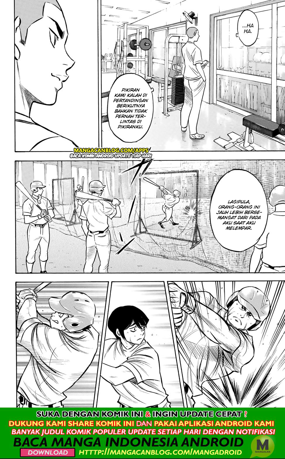 Diamond no Ace Act 2 chapter 199 halaman 6