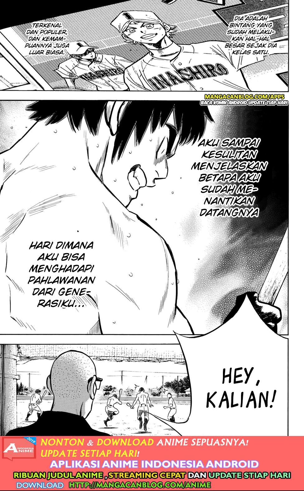 Diamond no Ace Act 2 chapter 199 halaman 13