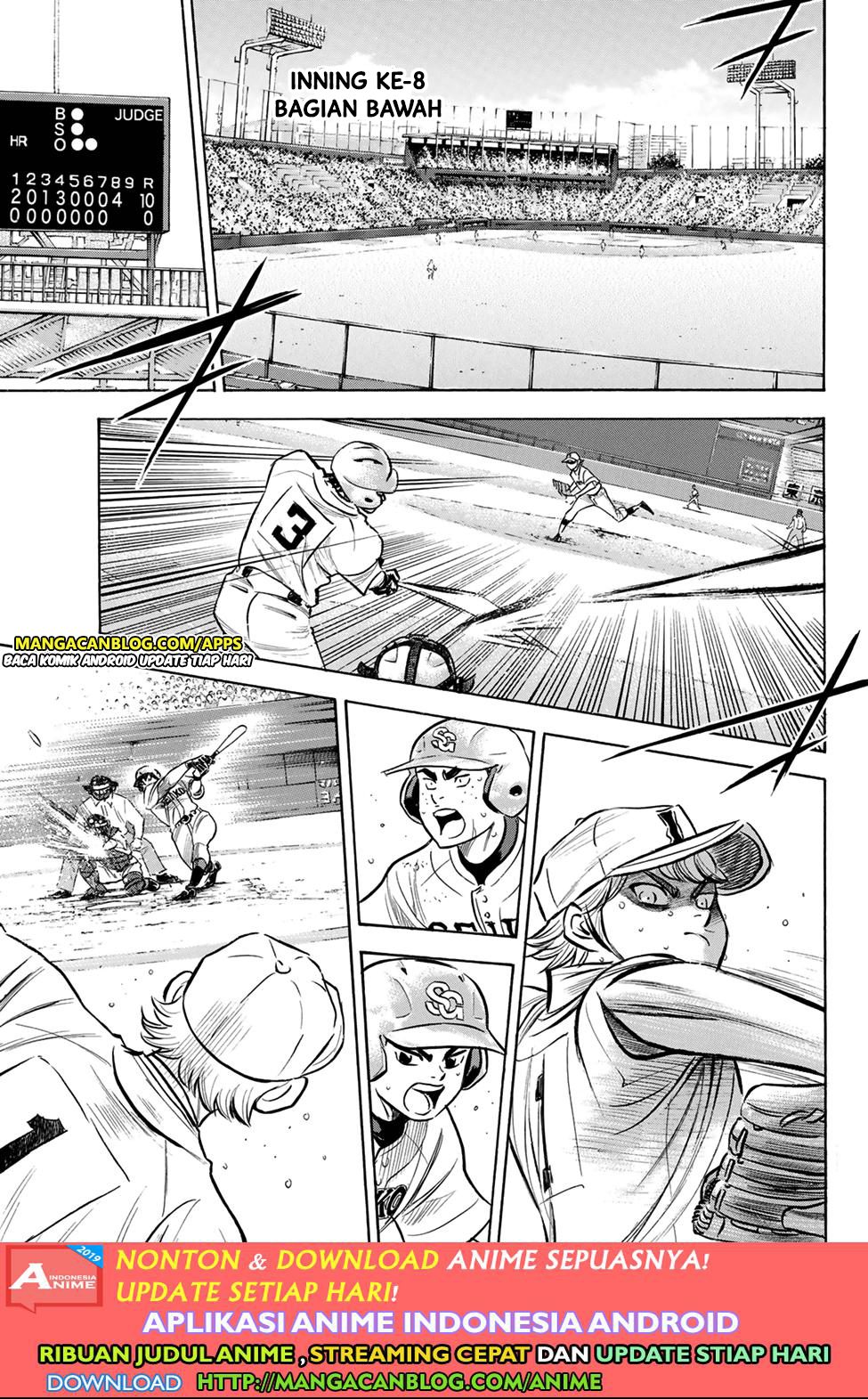 Diamond no Ace Act 2 chapter 200 halaman 6