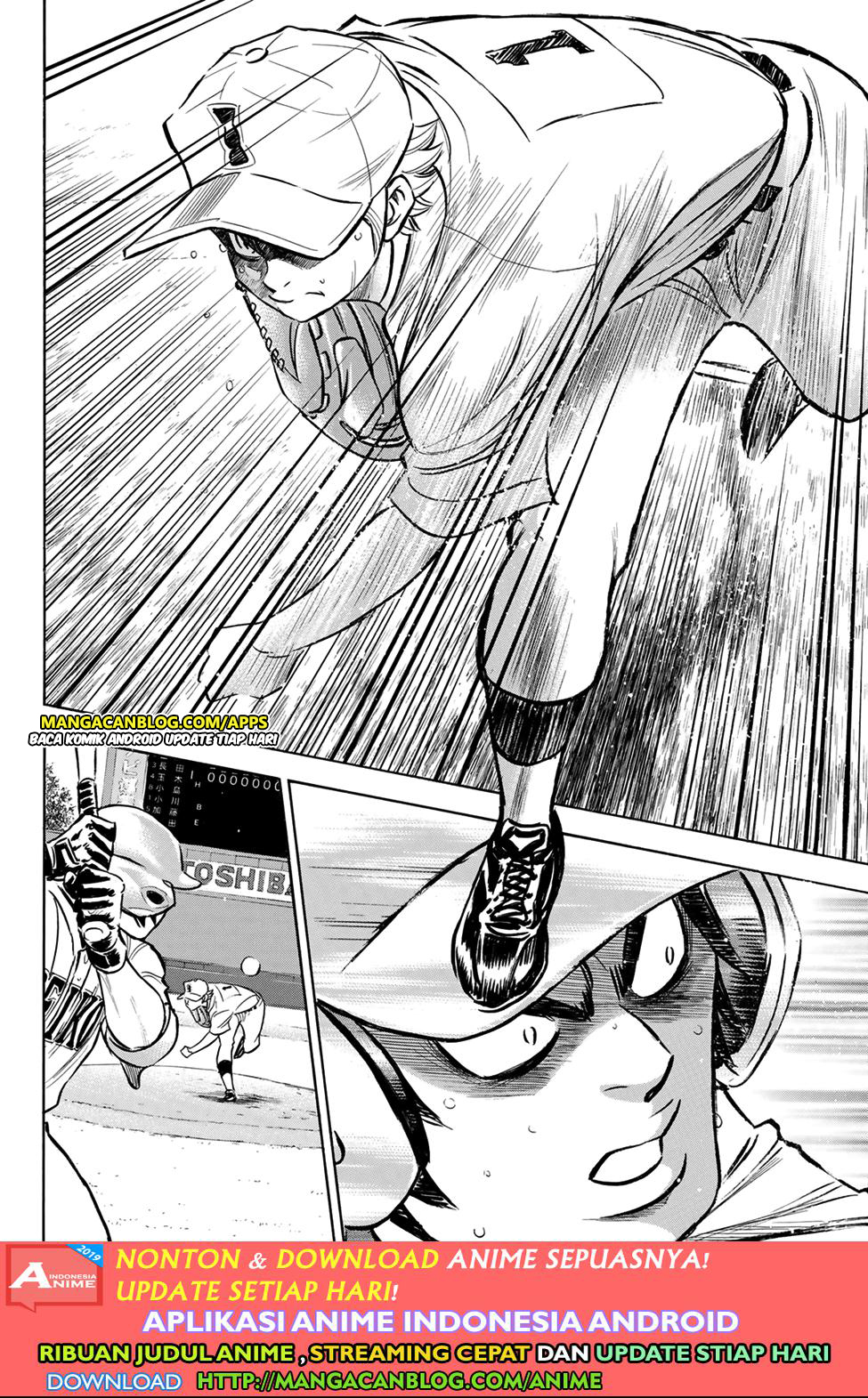 Diamond no Ace Act 2 chapter 200 halaman 9