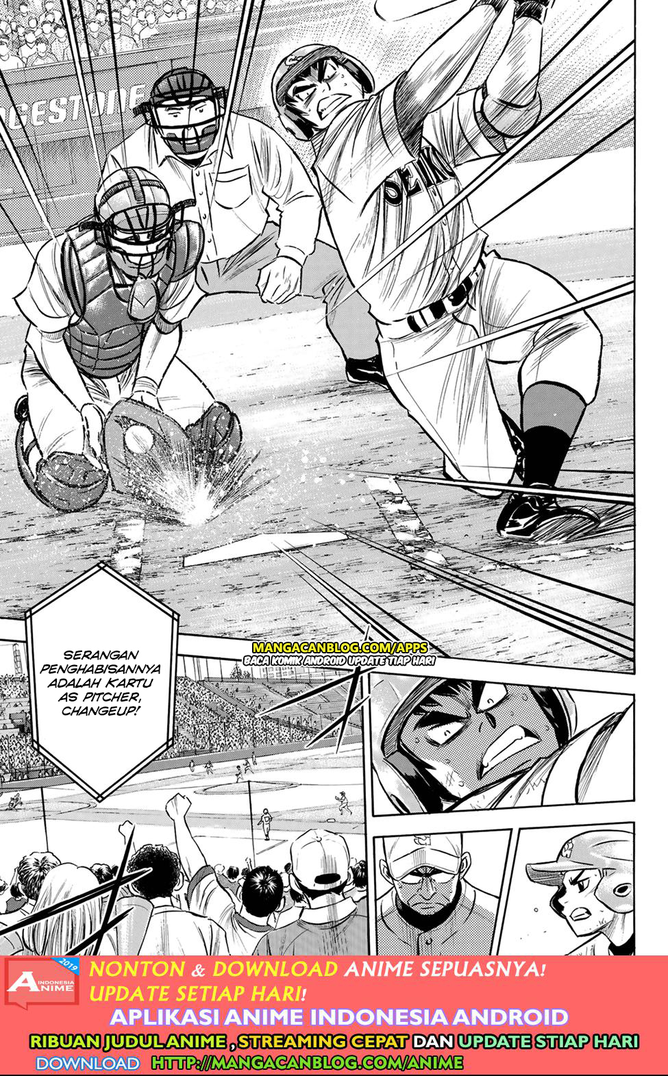 Diamond no Ace Act 2 chapter 200 halaman 10