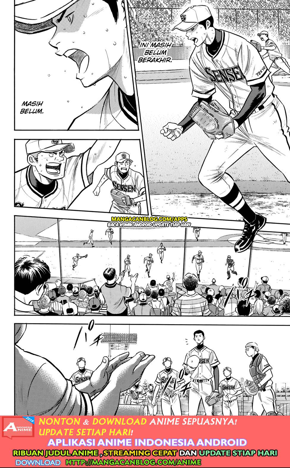 Diamond no Ace Act 2 Bab 202 halaman 10