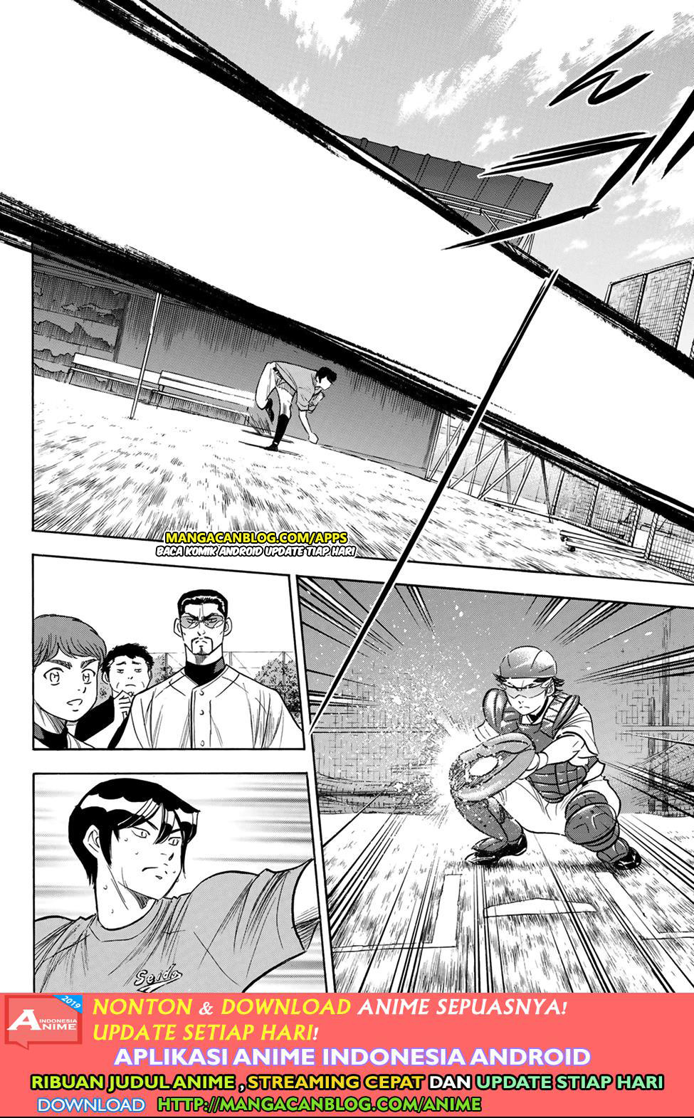 Diamond no Ace Act 2 Bab 202 halaman 18