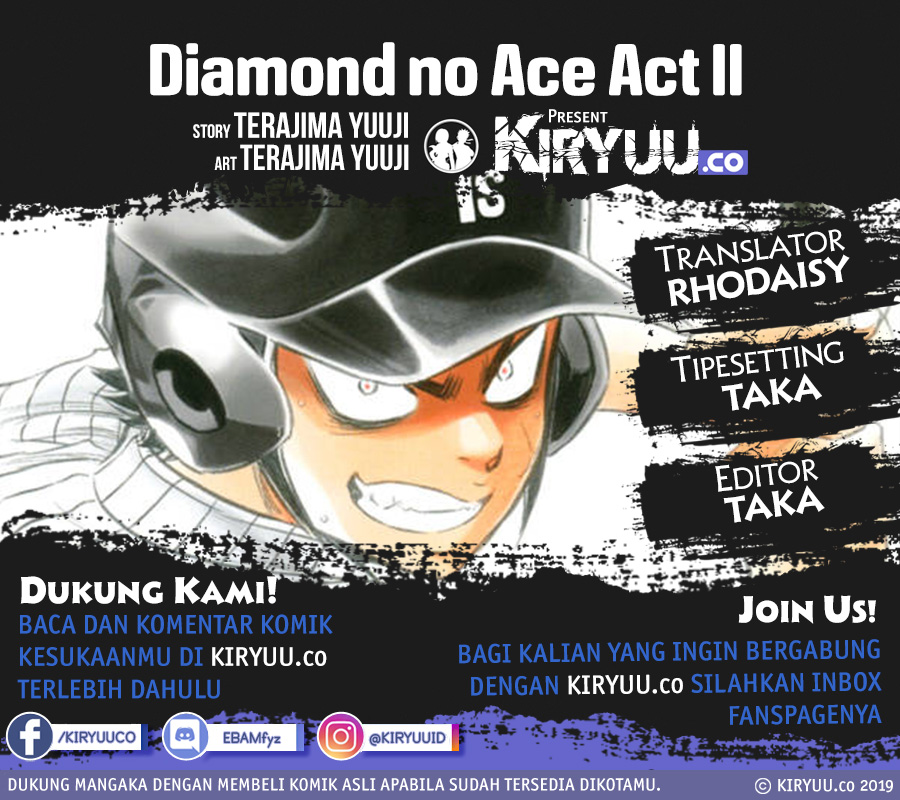 Diamond no Ace Act 2 chapter 203 halaman 2