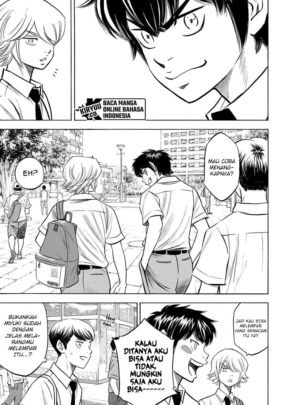 Diamond no Ace Act 2 chapter 203 halaman 5