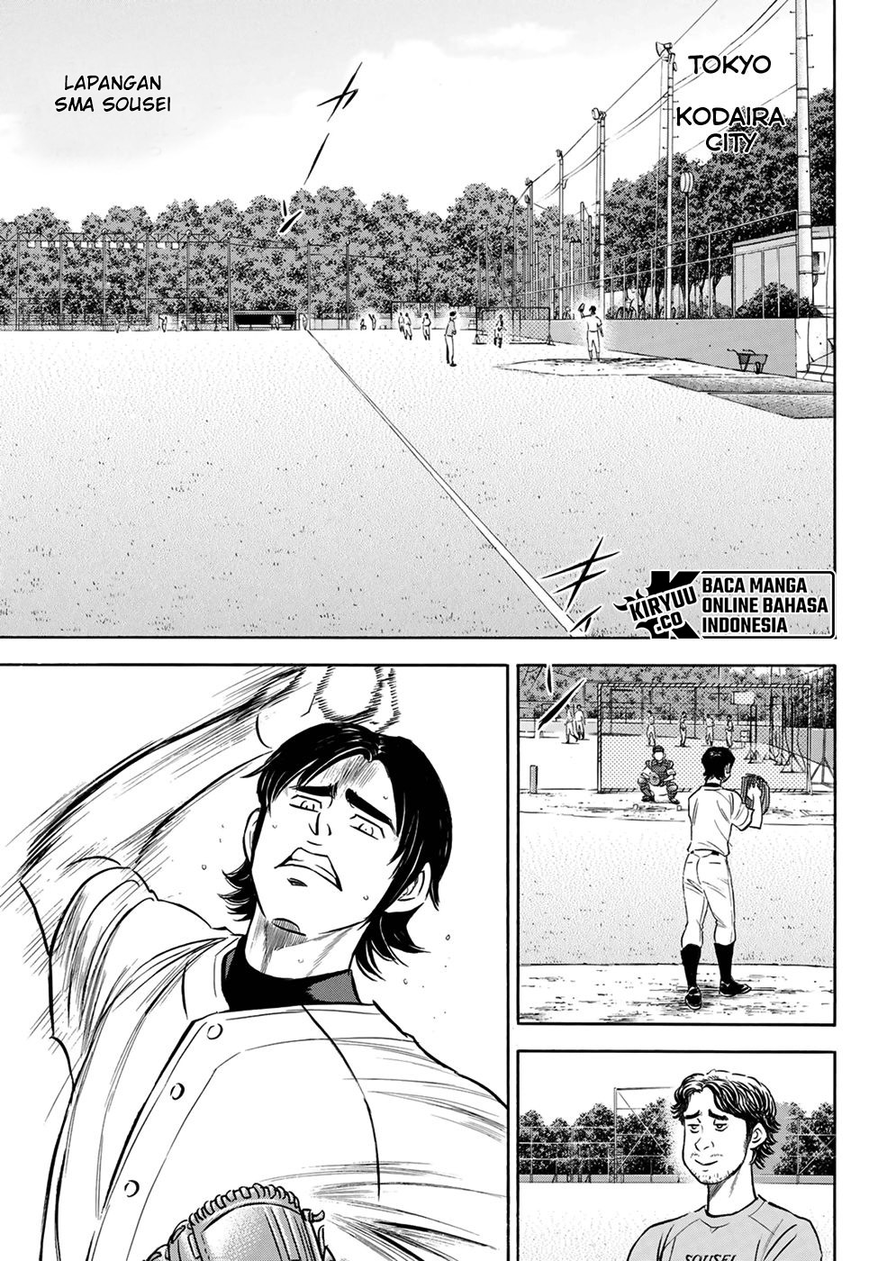 Diamond no Ace Act 2 chapter 203 halaman 11