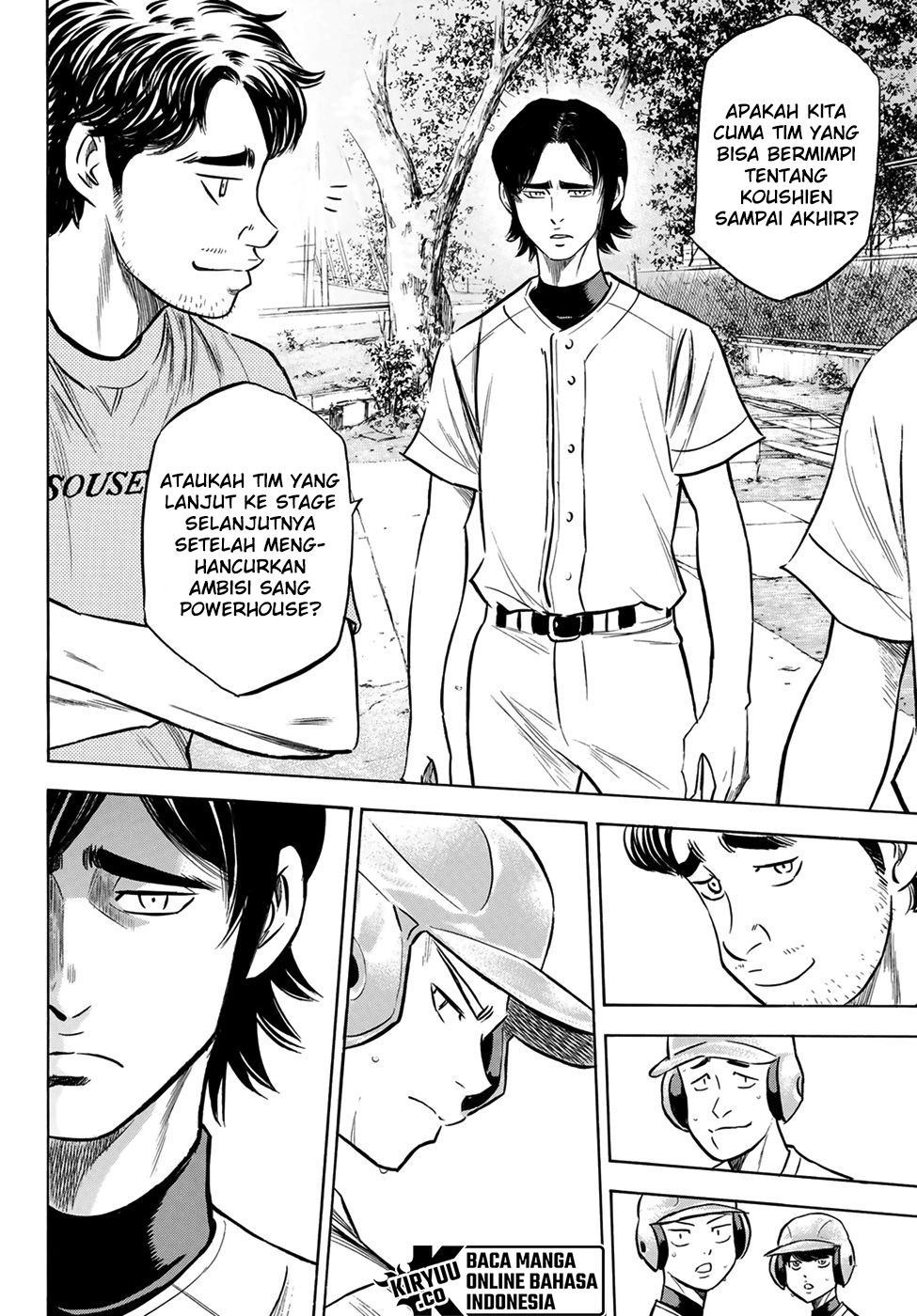 Diamond no Ace Act 2 chapter 203 halaman 18