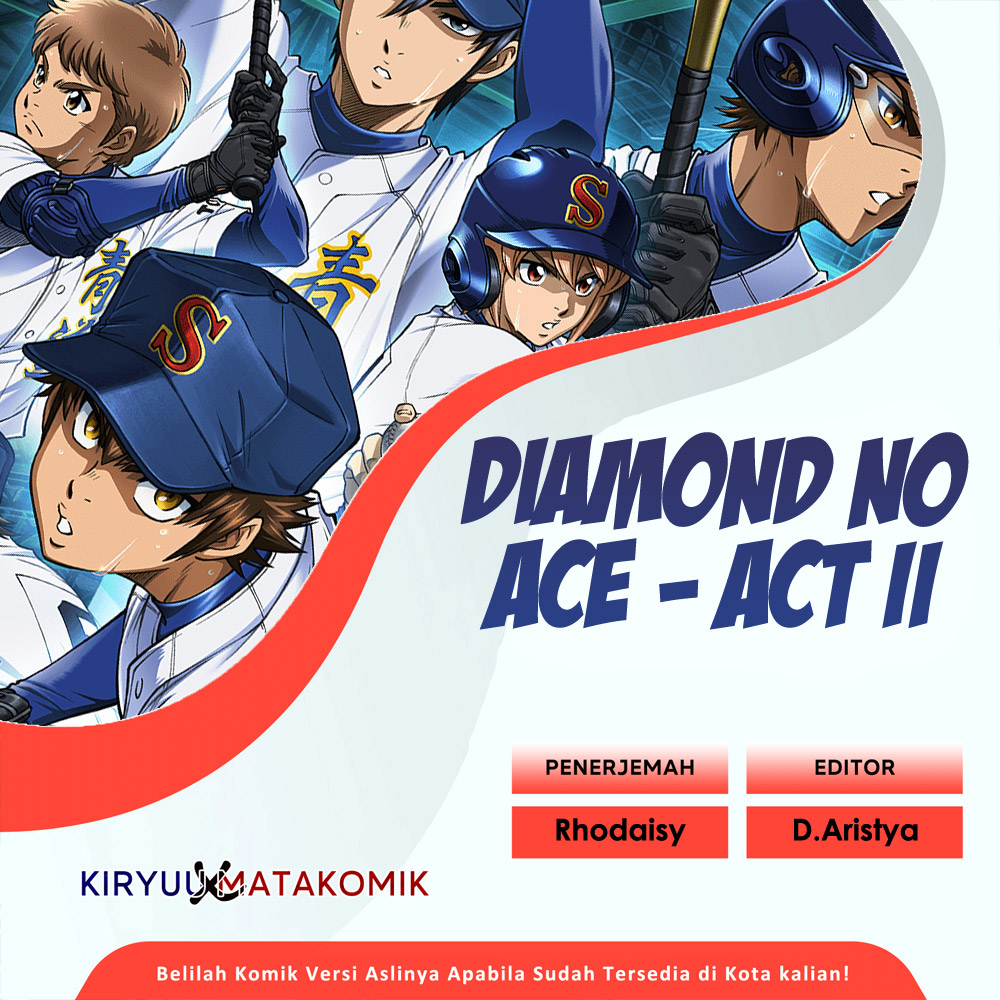 Diamond no Ace Act 2 Bab 204 halaman 2