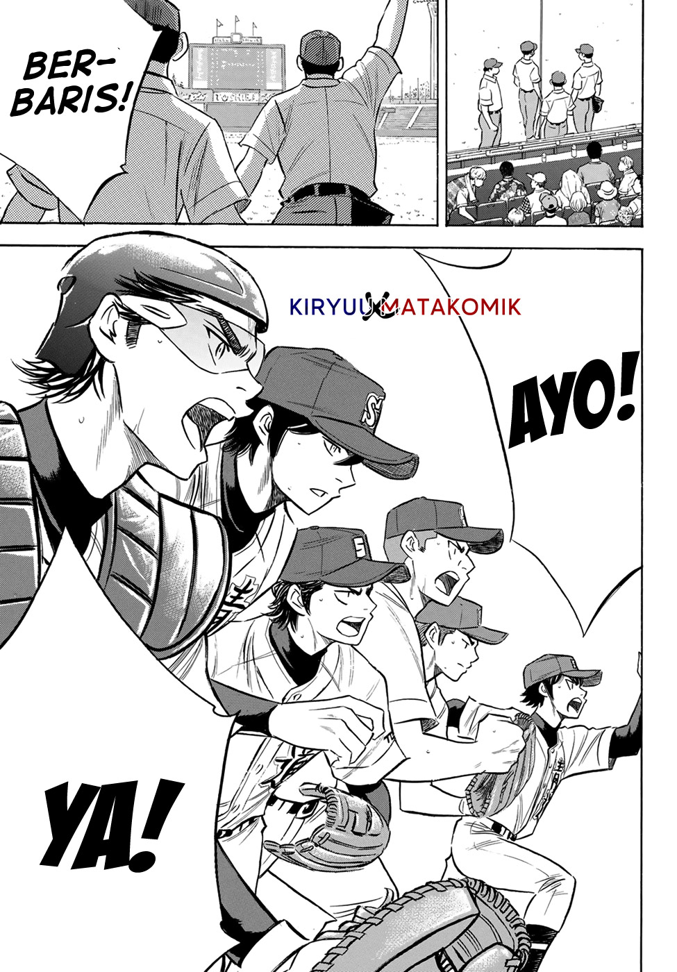 Diamond no Ace Act 2 Bab 204 halaman 11