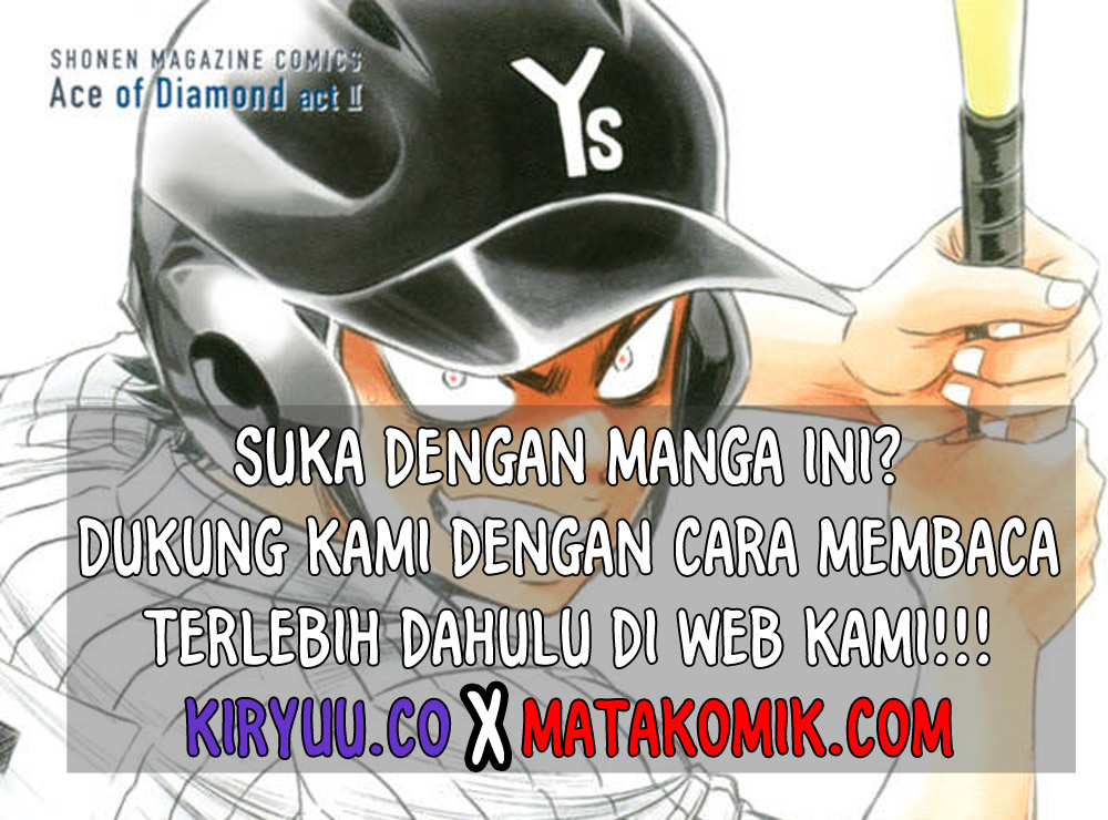 Diamond no Ace Act 2 Bab 204 halaman 22