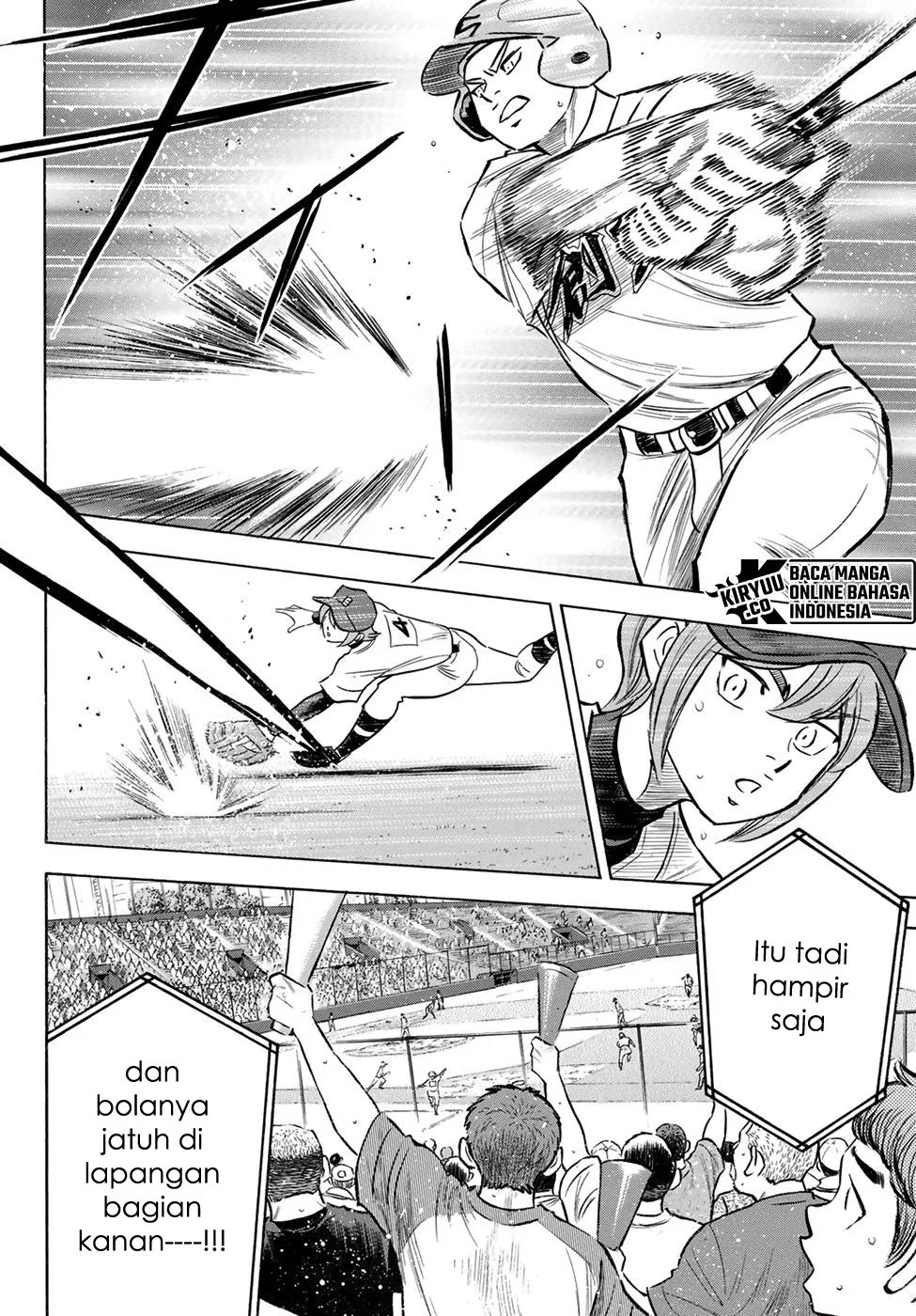 Diamond no Ace Act 2 Bab 205 halaman 13