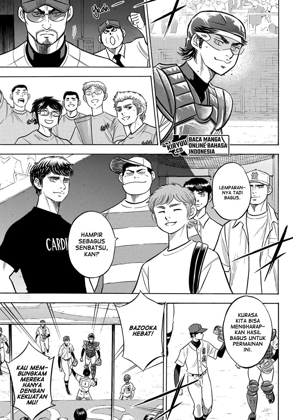 Diamond no Ace Act 2 chapter 206 halaman 6