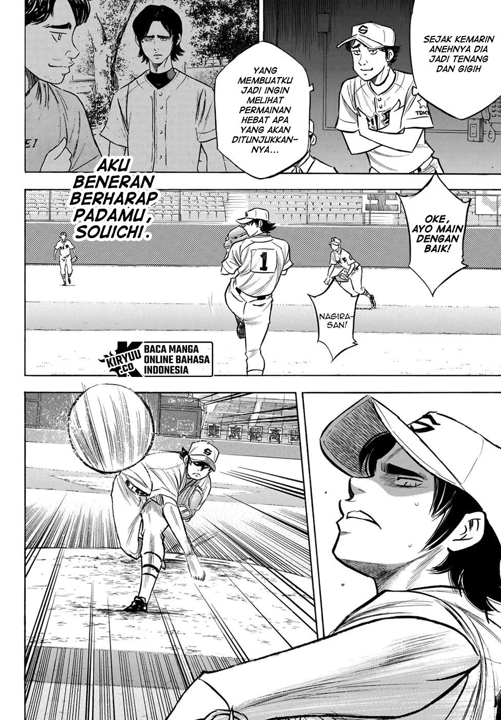 Diamond no Ace Act 2 chapter 206 halaman 11