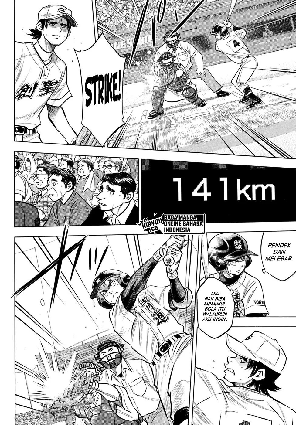 Diamond no Ace Act 2 chapter 206 halaman 19