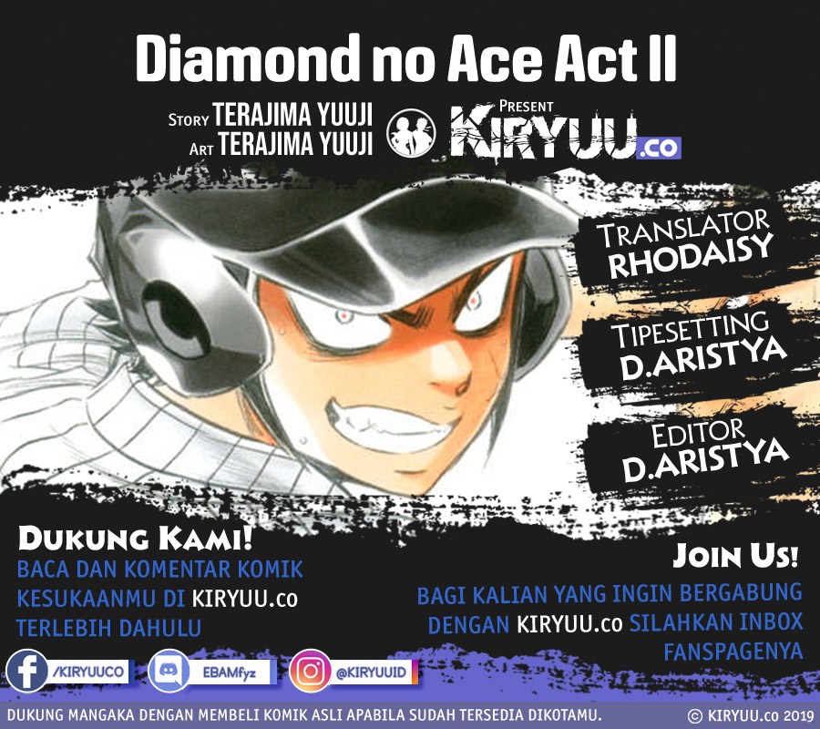 Diamond no Ace Act 2 Bab 207 halaman 1