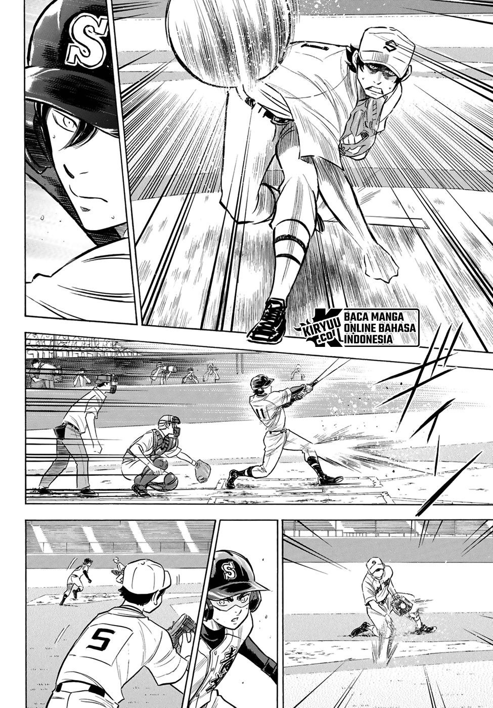Diamond no Ace Act 2 Bab 207 halaman 4