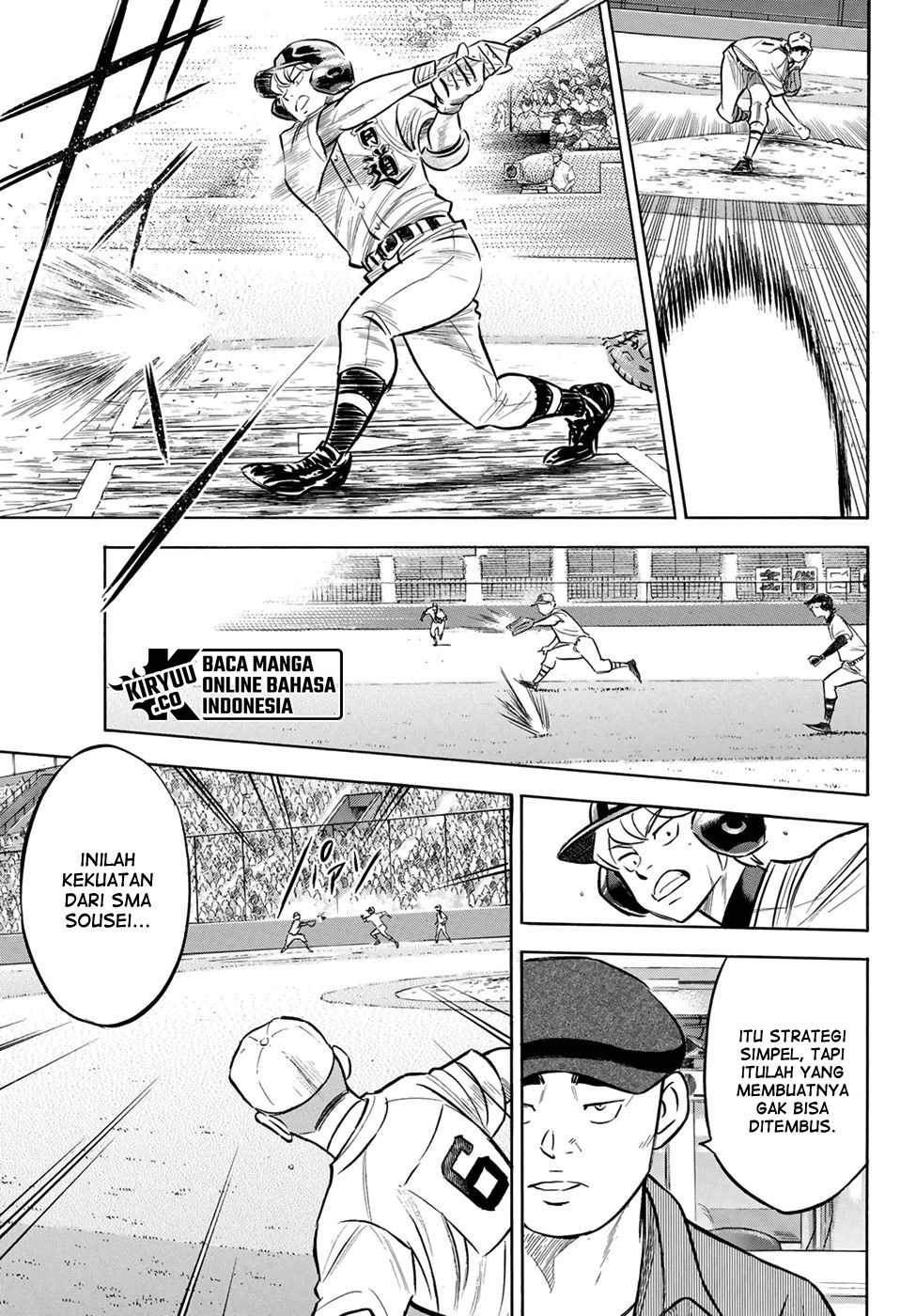 Diamond no Ace Act 2 Bab 207 halaman 7