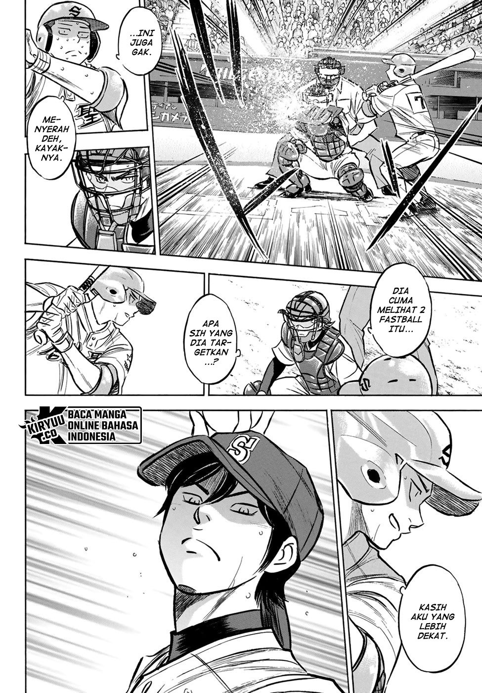 Diamond no Ace Act 2 Bab 207 halaman 11