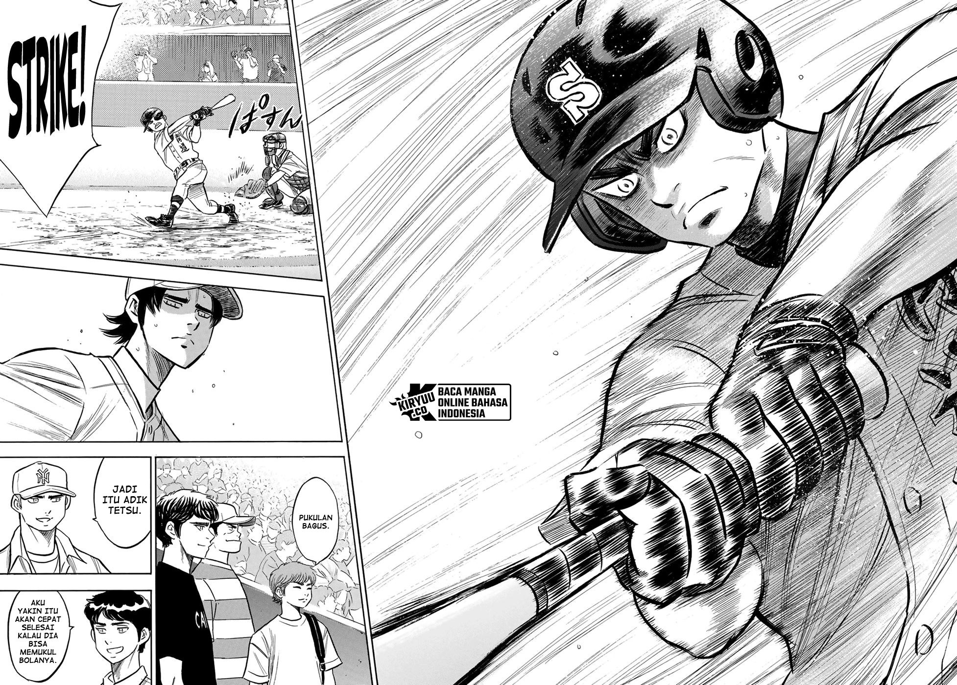 Diamond no Ace Act 2 Bab 207 halaman 17