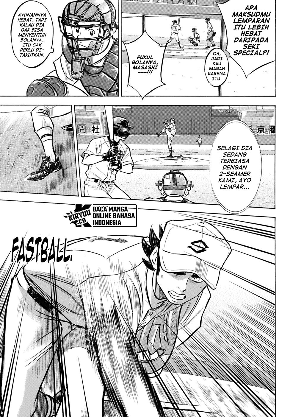 Diamond no Ace Act 2 Bab 207 halaman 19