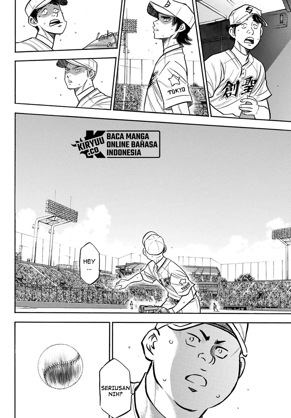 Diamond no Ace Act 2 Bab 208 halaman 3
