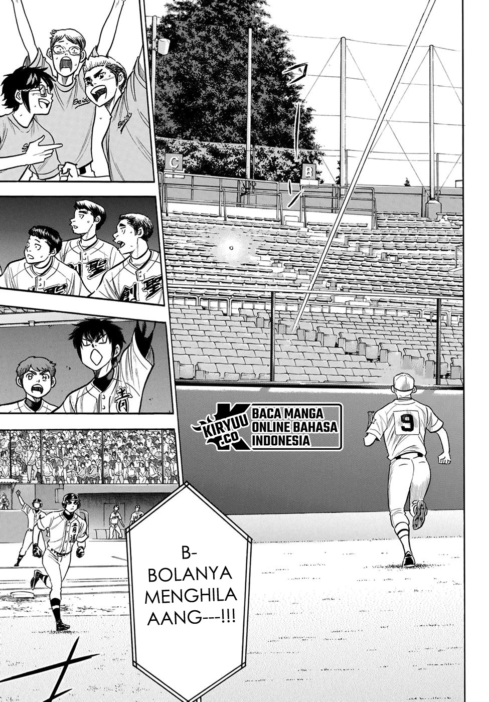 Diamond no Ace Act 2 Bab 208 halaman 4
