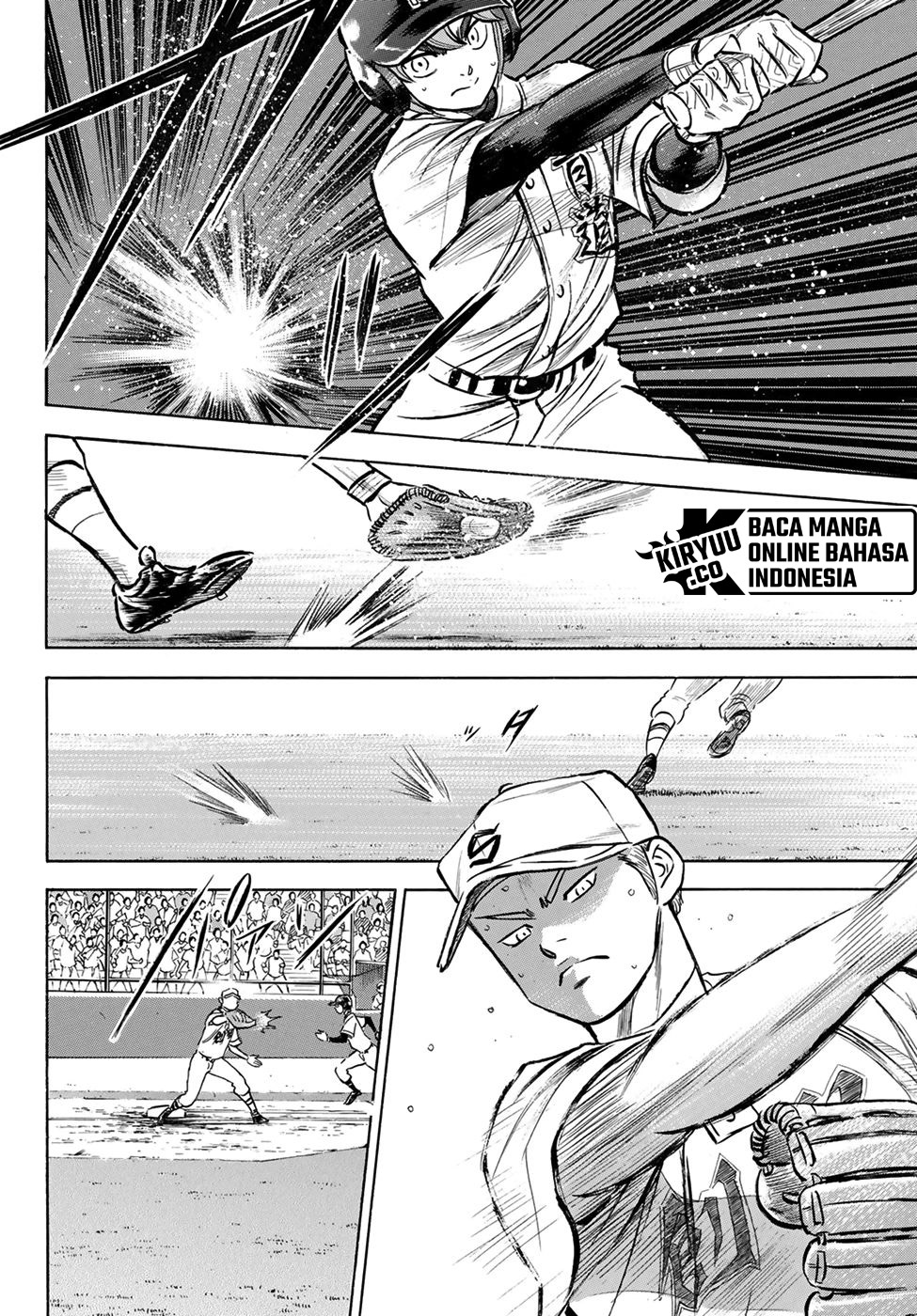 Diamond no Ace Act 2 Bab 208 halaman 11