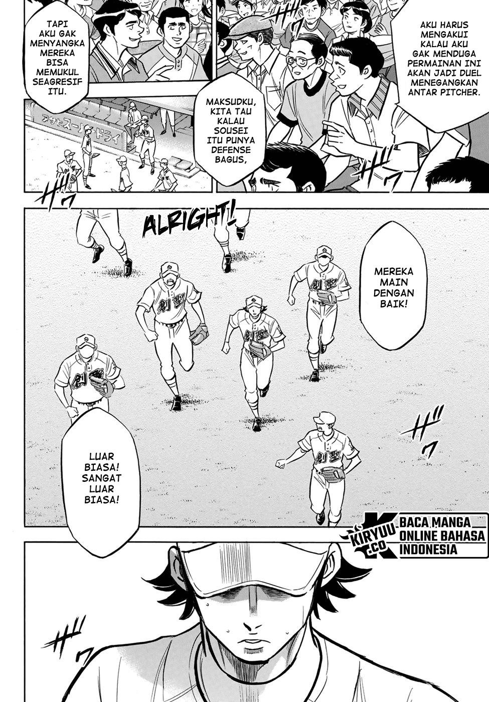 Diamond no Ace Act 2 Bab 208 halaman 19