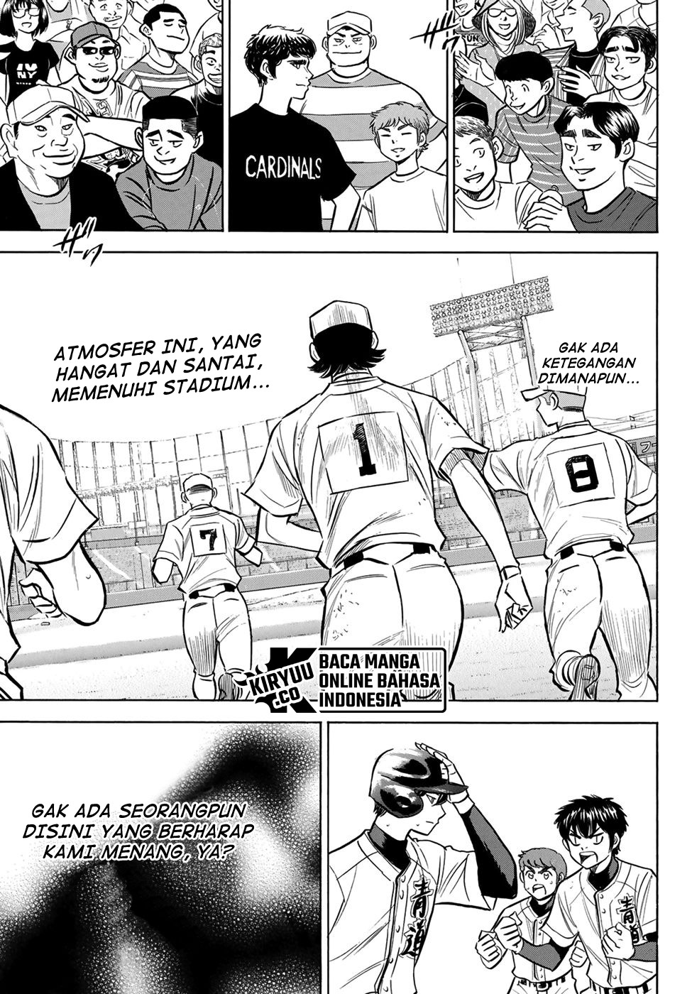 Diamond no Ace Act 2 Bab 208 halaman 20