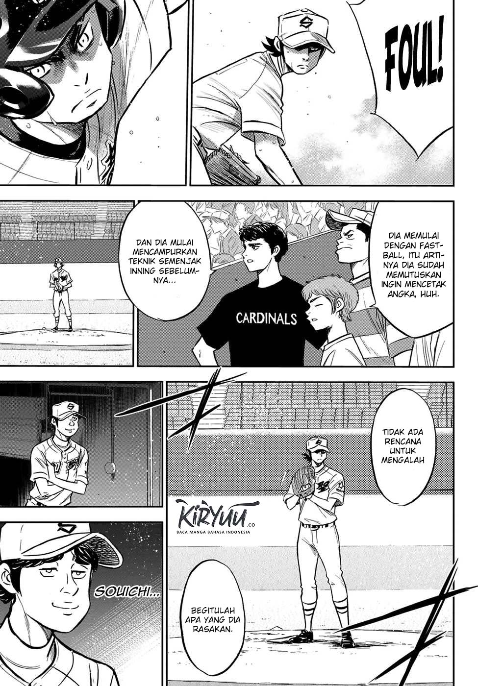 Diamond no Ace Act 2 chapter 209 halaman 4