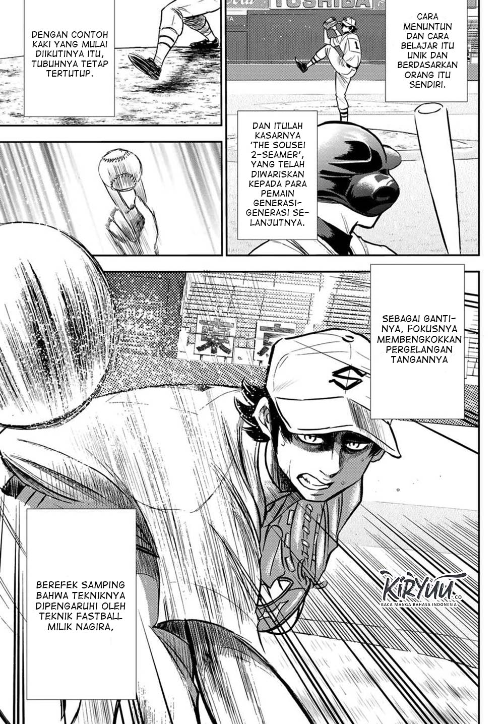Diamond no Ace Act 2 chapter 209 halaman 8