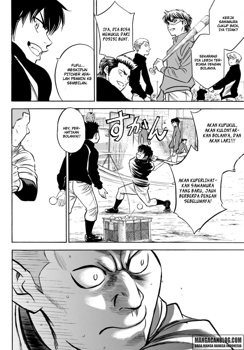 Diamond no Ace Act 2 chapter 21 halaman 4