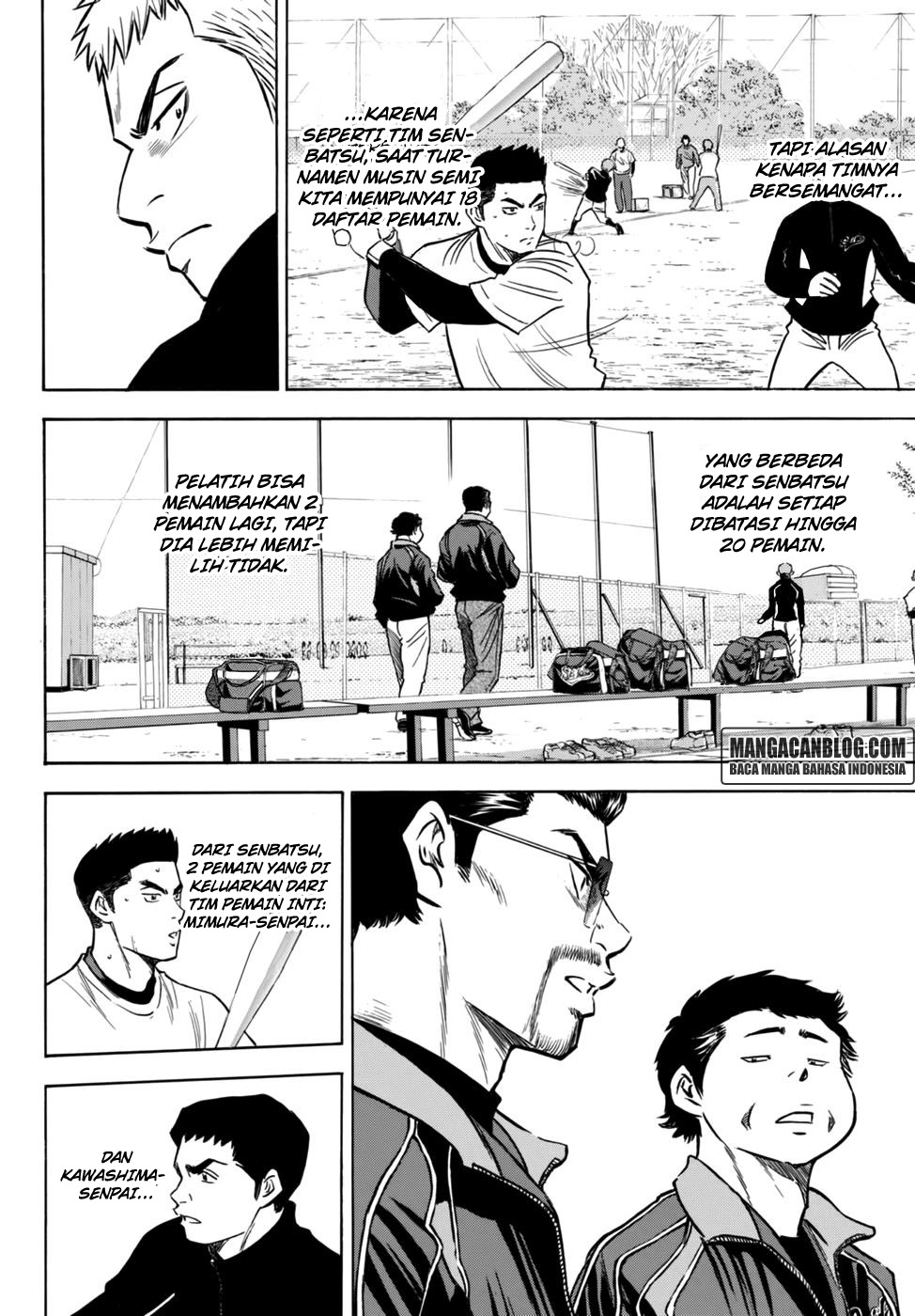 Diamond no Ace Act 2 chapter 21 halaman 8