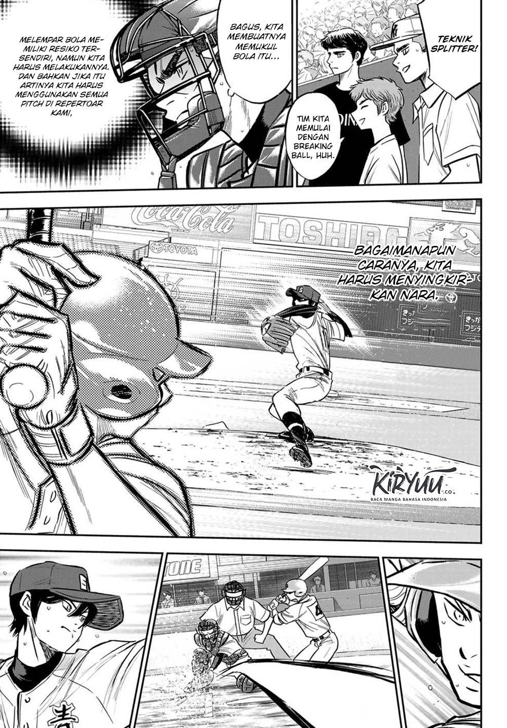 Diamond no Ace Act 2 Bab 210 halaman 10