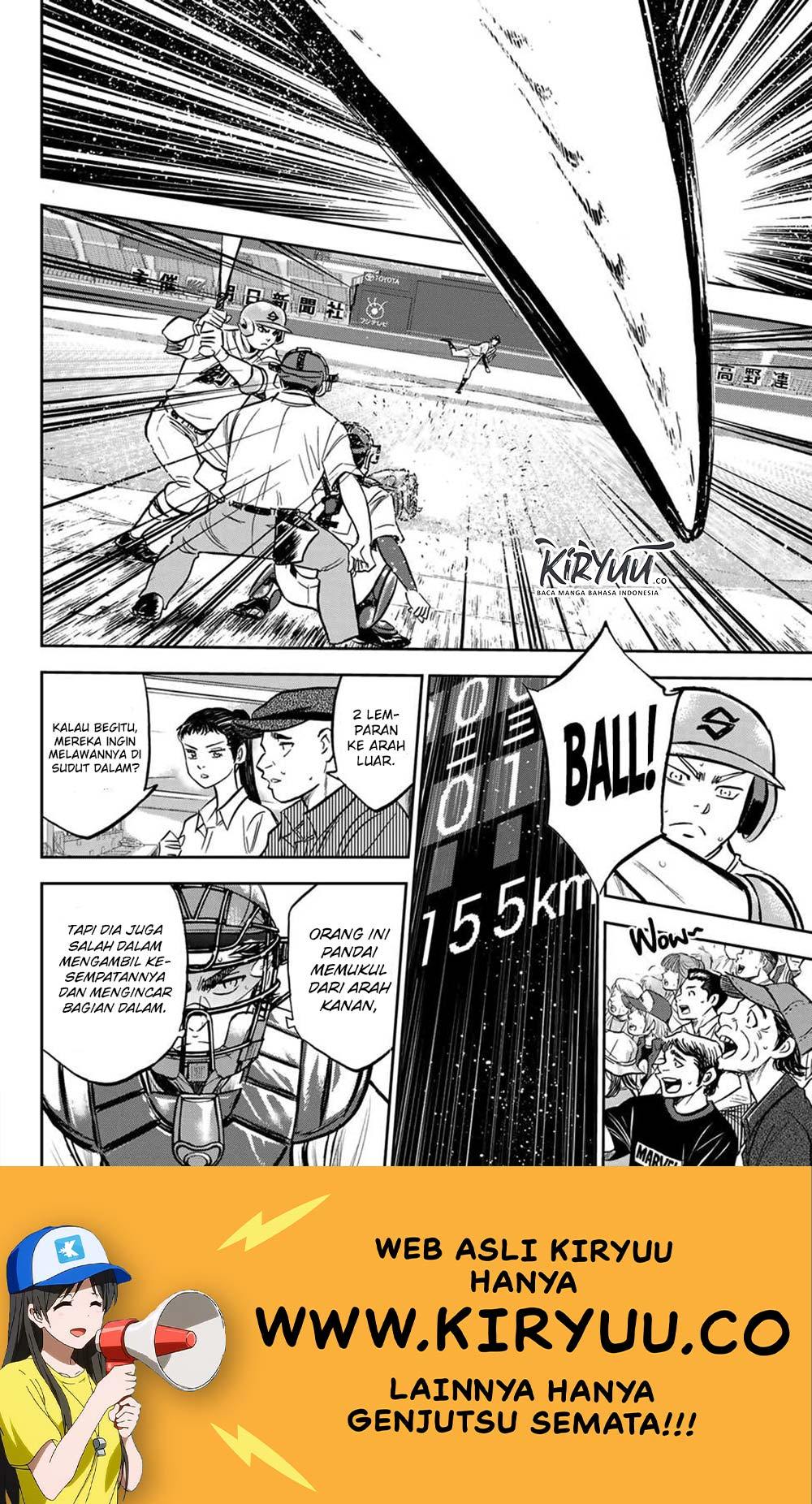 Diamond no Ace Act 2 Bab 210 halaman 11