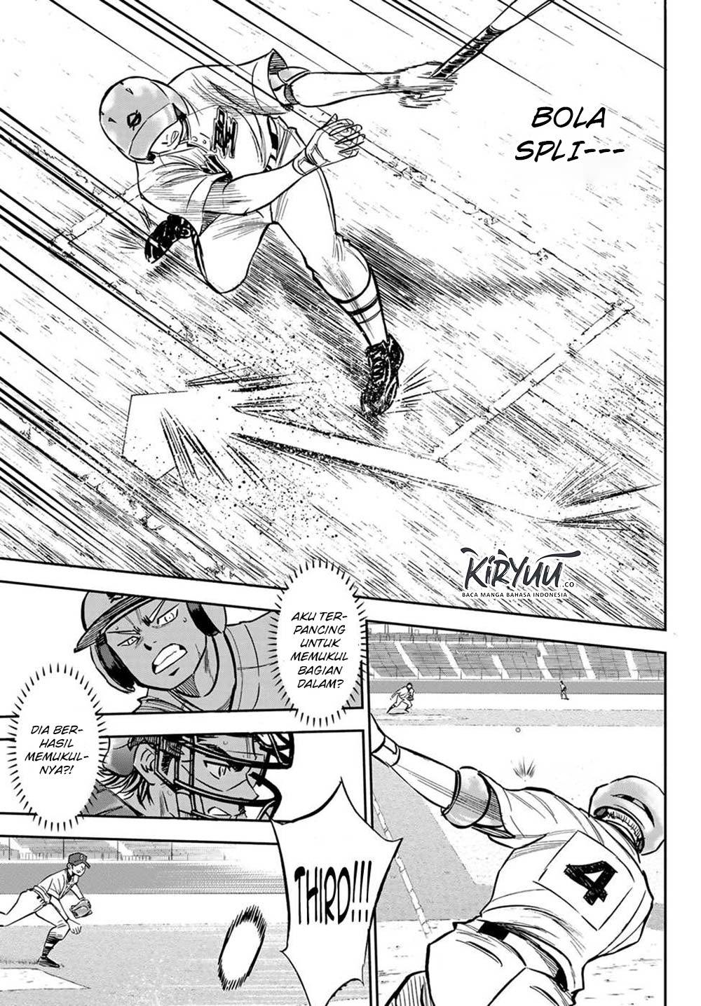 Diamond no Ace Act 2 Bab 210 halaman 16