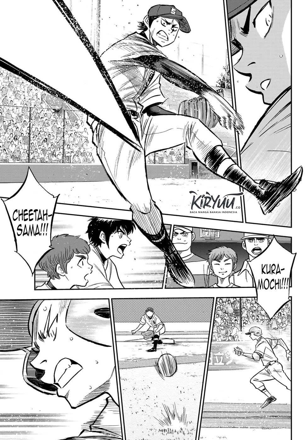 Diamond no Ace Act 2 Bab 210 halaman 18