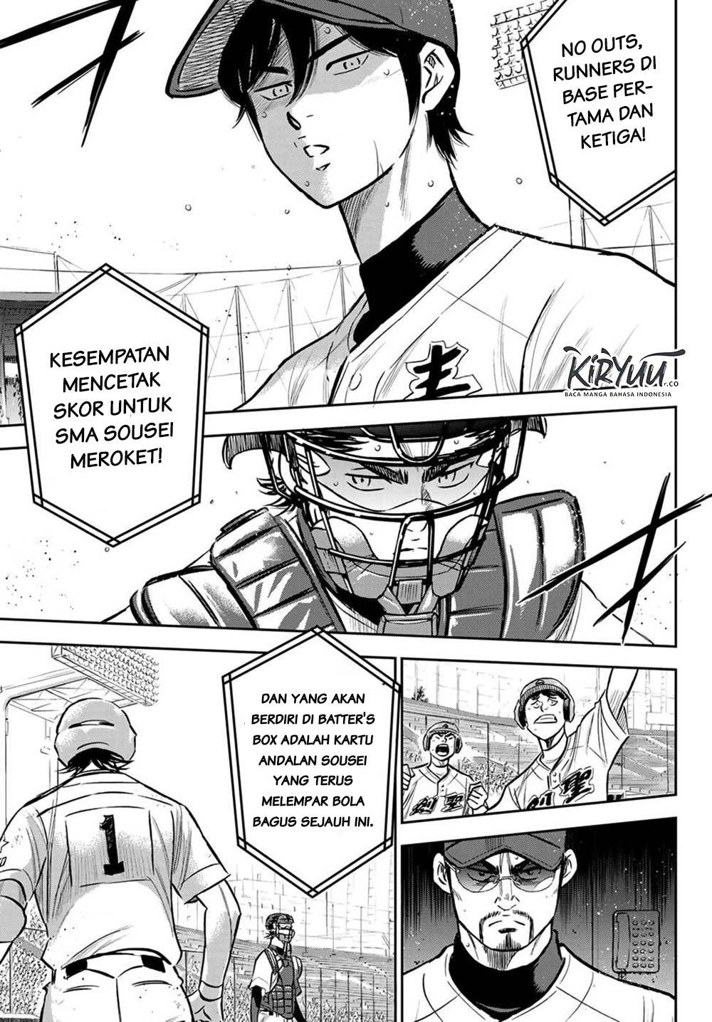 Diamond no Ace Act 2 Bab 210 halaman 20