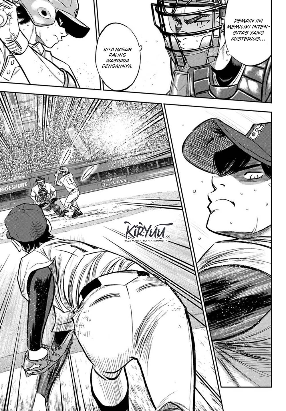 Diamond no Ace Act 2 Bab 211 halaman 9