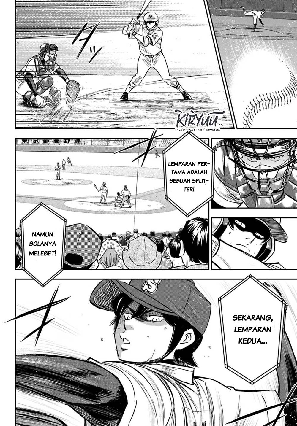 Diamond no Ace Act 2 Bab 211 halaman 10